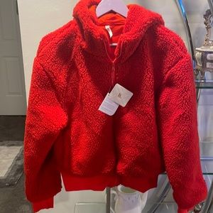 Fabletics cozy sweatshirt with hood